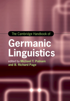 Hardcover The Cambridge Handbook of Germanic Linguistics Book