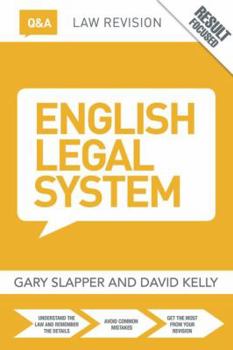 Paperback Q&A English Legal System Book