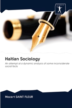 Paperback Haitian Sociology Book