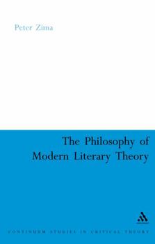 Paperback The Philosophy of Modern Literary Theory Book