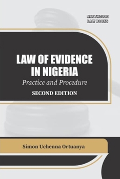 Paperback Law Of Evidence In Nigeria Practice And Procedure Book