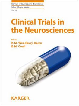 Hardcover Clinical Trials in the Neurosciences Book
