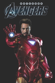 Paperback AVENGERS Notebook: Notebook, Organize Notes, Ideas, Follow Up, Project Management, 6" x 9" (15.24 x 22.86 cm) - 110 Pages - Durable Soft Book