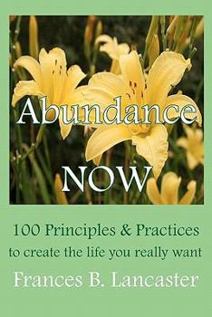 Paperback Abundance Now: 100 Principles and Practices to create the life you really want Book