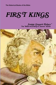 Paperback The Historical Books of the Bible: First Kings Book