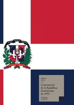 Paperback Constitución de la República Dominicana de 1994 [Spanish] Book
