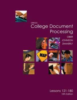 Paperback Gregg College Keyboarding & Document Processing (Gdp), Lessons 121-180 Text Book