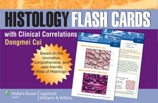 Paperback Histology Flash Cards with Clinical Correlations Book