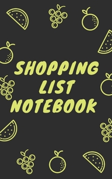 Shopping List Notebook: Grocery List Notebook, 100 Pages, Pastel Blue (Small, 5" x 8") (Kitchen Gifts)