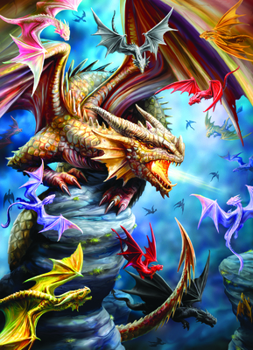 Misc. Dragon Clan by Ann Stokes 1000-Piece Puzzle Book
