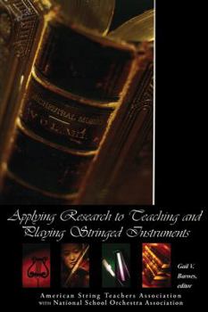 Paperback Applying Research to Teaching and Playing Stringed Instruments Book