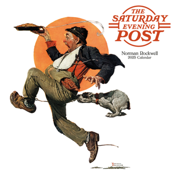 Calendar 2025 Norman Rockwell Saturday Evening Post Mini calendar Book