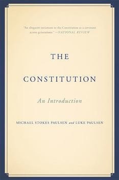 Paperback The Constitution: An Introduction Book