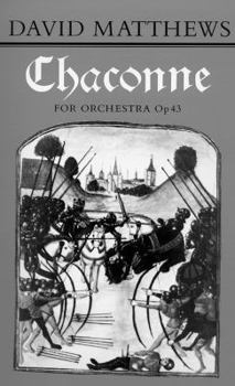 Paperback Chaconne: Score Book