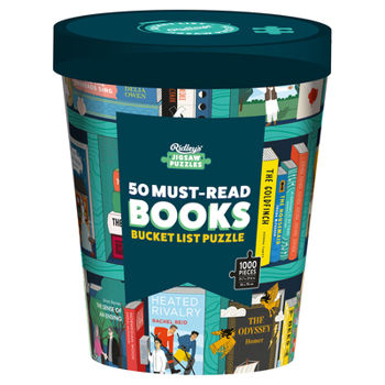 50 Must-Read Books Bucket List Jigsaw Puzzle V2: 1000 Pieces