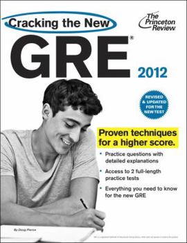 Paperback Cracking the New GRE, 2012 Edition (Graduate School Test Preparation) Book