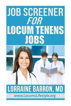 Paperback Job Screener for Locum Tenens Jobs Book