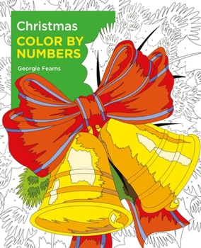 Paperback Christmas Color by Numbers Book