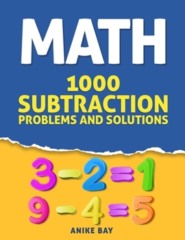 Paperback 1000 Subtraction: Problems and Solutions Book
