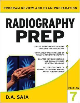 Paperback Radiography PREP Program Review and Exam Preparation, Seventh Edition Book