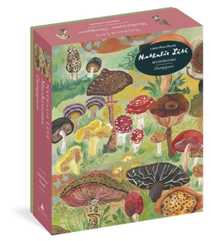 Paperback Nathalie Lété Mushrooms 1,000-Piece Puzzle Book