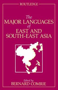 Paperback The Major Languages of East and South-East Asia Book