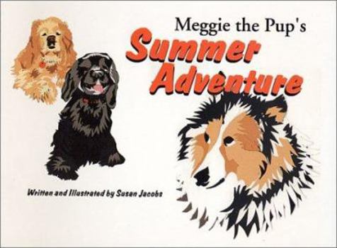 Spiral-bound Meggie the Pup's Summer Adventure Book