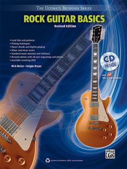Paperback Rock Guitar Basics [With CD (Audio)] Book