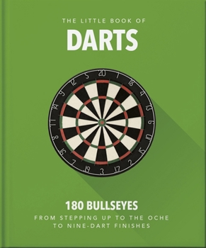 Hardcover The Little Book of Darts Book