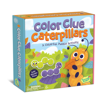 Peaceable Kingdom Color Clue Caterpillars – Magnetic Puzzles for Kids Ages 4 and Up