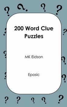 Paperback 200 Word Clue Puzzles Book