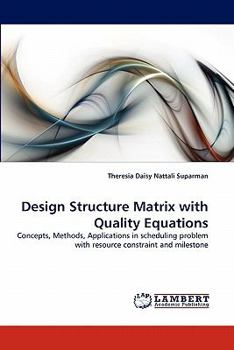 Paperback Design Structure Matrix with Quality Equations Book