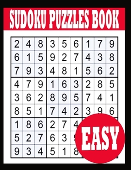 Paperback Sudoku Puzzle Book: Easy Sudoku Puzzle Book including Instructions and answer keys - Sudoku Puzzle Book for Adults Book