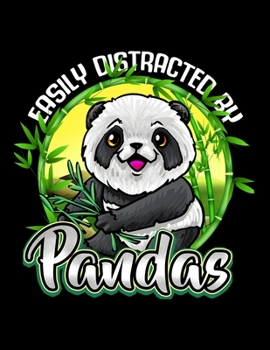 Easily Distracted By Pandas: 2020 Weekly Planner One Year Calendar January - December