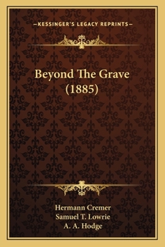 Paperback Beyond The Grave (1885) Book