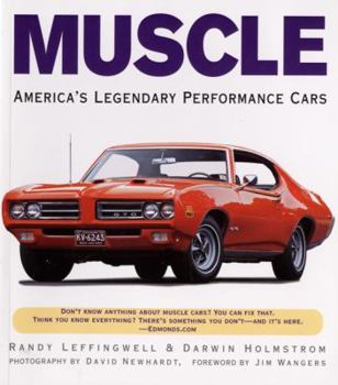 Paperback Muscle: America's Legendary Performance Cars Book