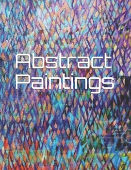 Paperback Abstract Paintings Book