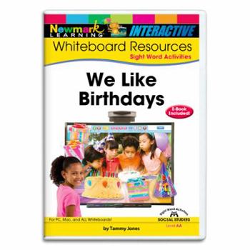 CD-ROM We Like Birthdays Interactive Whiteboard CD Book