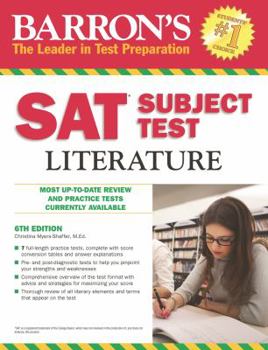 Paperback Barron's SAT Subject Test Literature Book