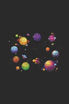 Paperback The Galaxy: Dotted Bullet Notebook (6" x 9" - 120 pages) Universe Notebook for Daily Journal, Diary, and Gift Book