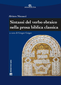 Paperback Sintassi del Verbo Ebraico Nella Prosa Biblica Classica [Italian] Book