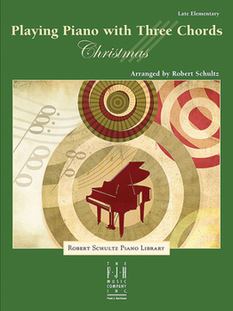 Paperback Playing Piano with Three Chords -- Christmas Book