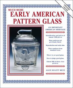 Paperback Much More Early American Pattern Glass Book