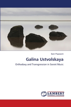 Paperback Galina Ustvolskaya Book