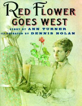 Hardcover Red Flower Goes West Book