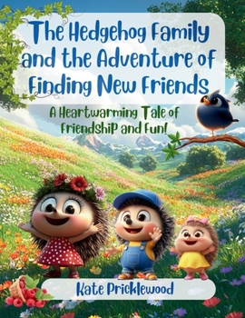 Paperback The Hedgehog Family and the Adventure of Finding New Friends [Large Print] Book