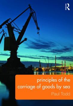 Paperback Principles of the Carriage of Goods by Sea Book