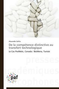 Paperback De la compétence distinctive au transfert technologique [French] Book