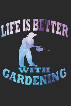 Paperback Gartenarbeit Notizbuch: Gartenarbeit Notizbuch die Perfekte Geschenkidee f?r G?rtner oder Garten Fans. Das Taschenbuch hat 120 wei?e Seiten mi [German] Book