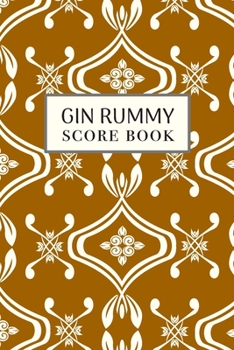 Gin Rummy Score Book: 6x9, 96 pages, Keep Track of Scoring Card Games